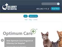 Tablet Screenshot of killarneycat.com